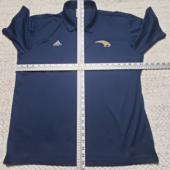 Adidas Moore Oklahoma Southmoore SaberCats High School Polo Shirt Size L - Picture 7 of 10